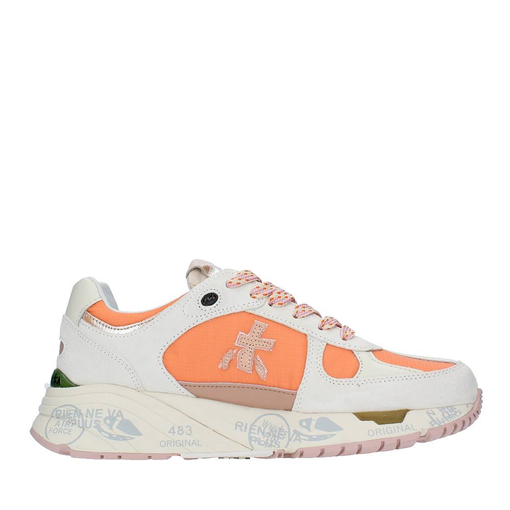 PREMIATA Sneakers in pelle, camoscio e tessuto In Linea