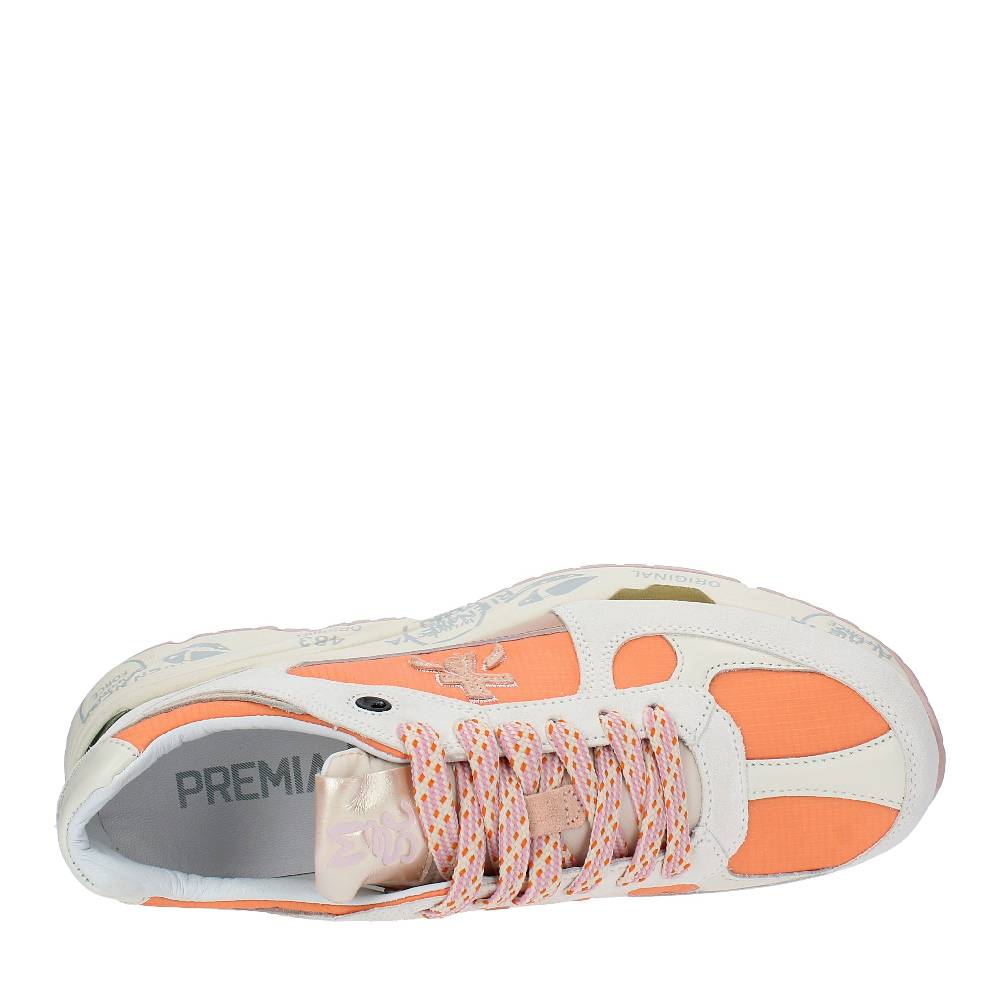 PREMIATA Sneakers in pelle, camoscio e tessuto In Linea