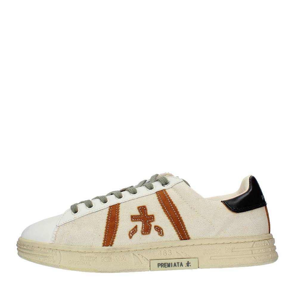 PREMIATA Sneakers in pelle e tessuto