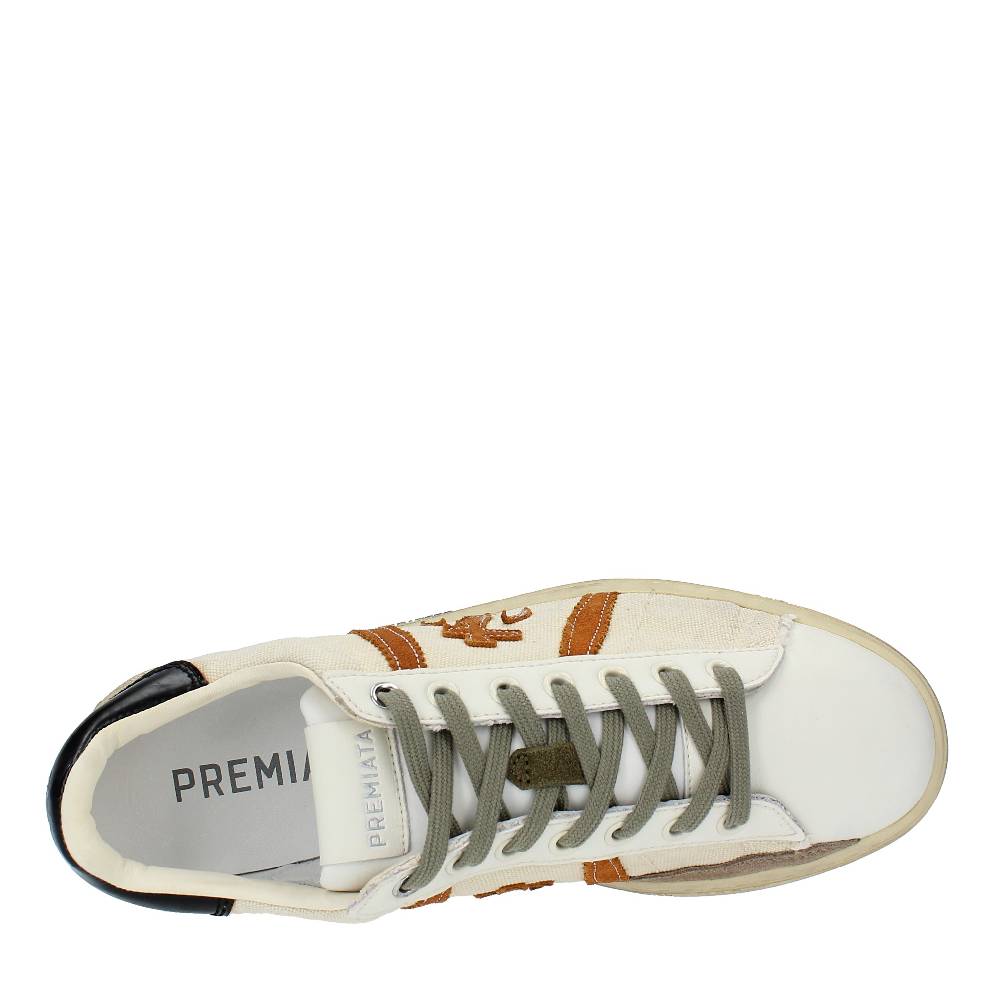 PREMIATA Sneakers in pelle e tessuto Vendita