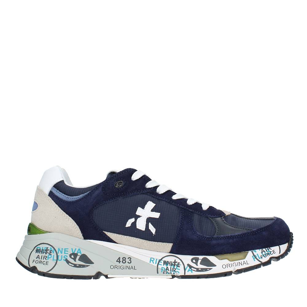 PREMIATA Sneakers in pelle, camoscio e tessuto Soddisfazione Garantita