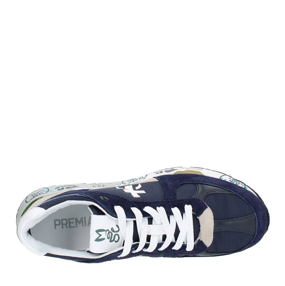 PREMIATA Sneakers in pelle, camoscio e tessuto Soddisfazione Garantita