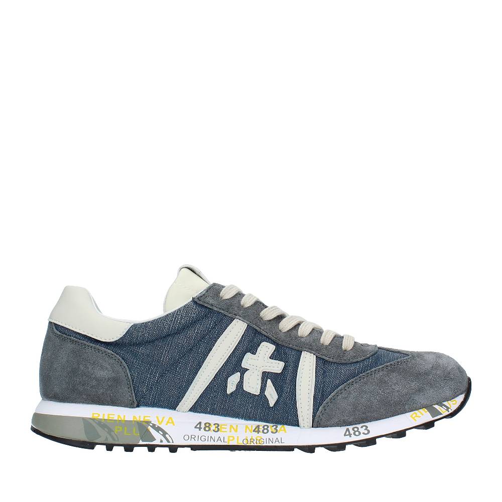PREMIATA Sneakers in camoscio e tessuto Acquista Ora