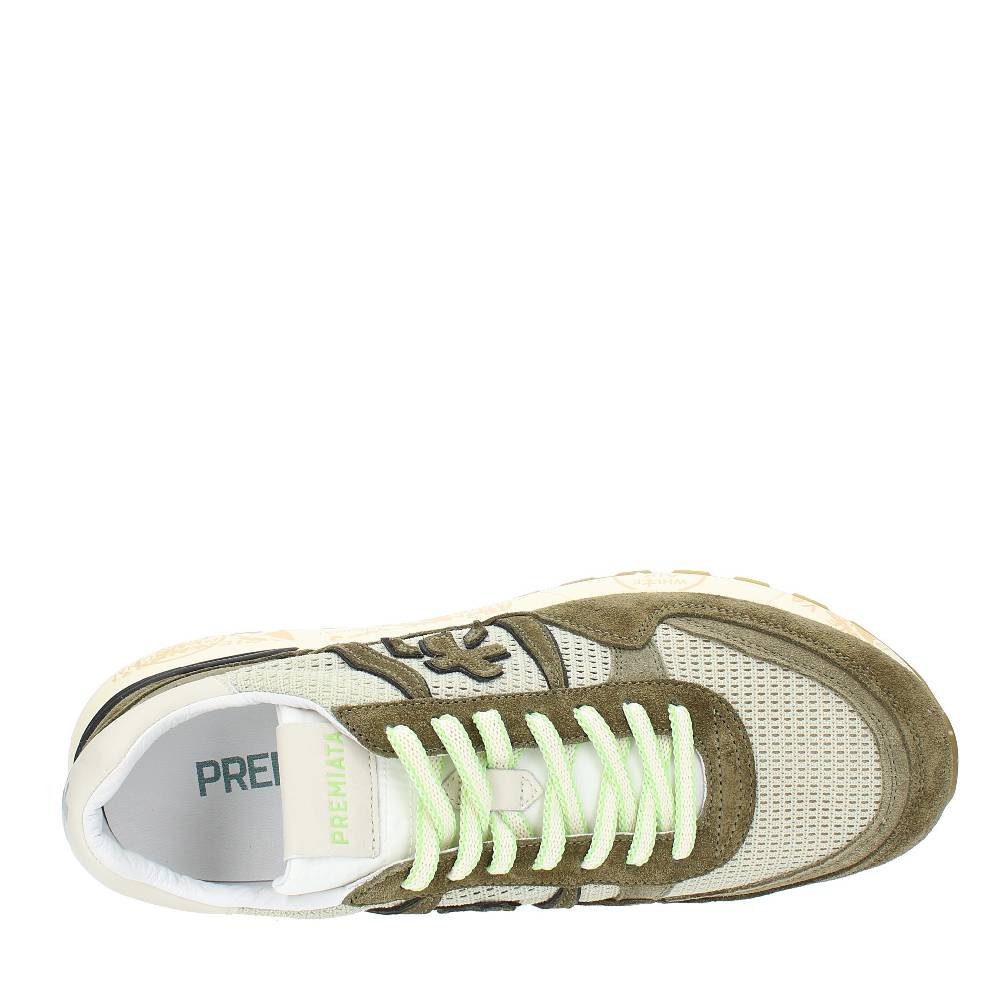 PREMIATA Sneakers in camoscio e tessuto Consegna Veloce