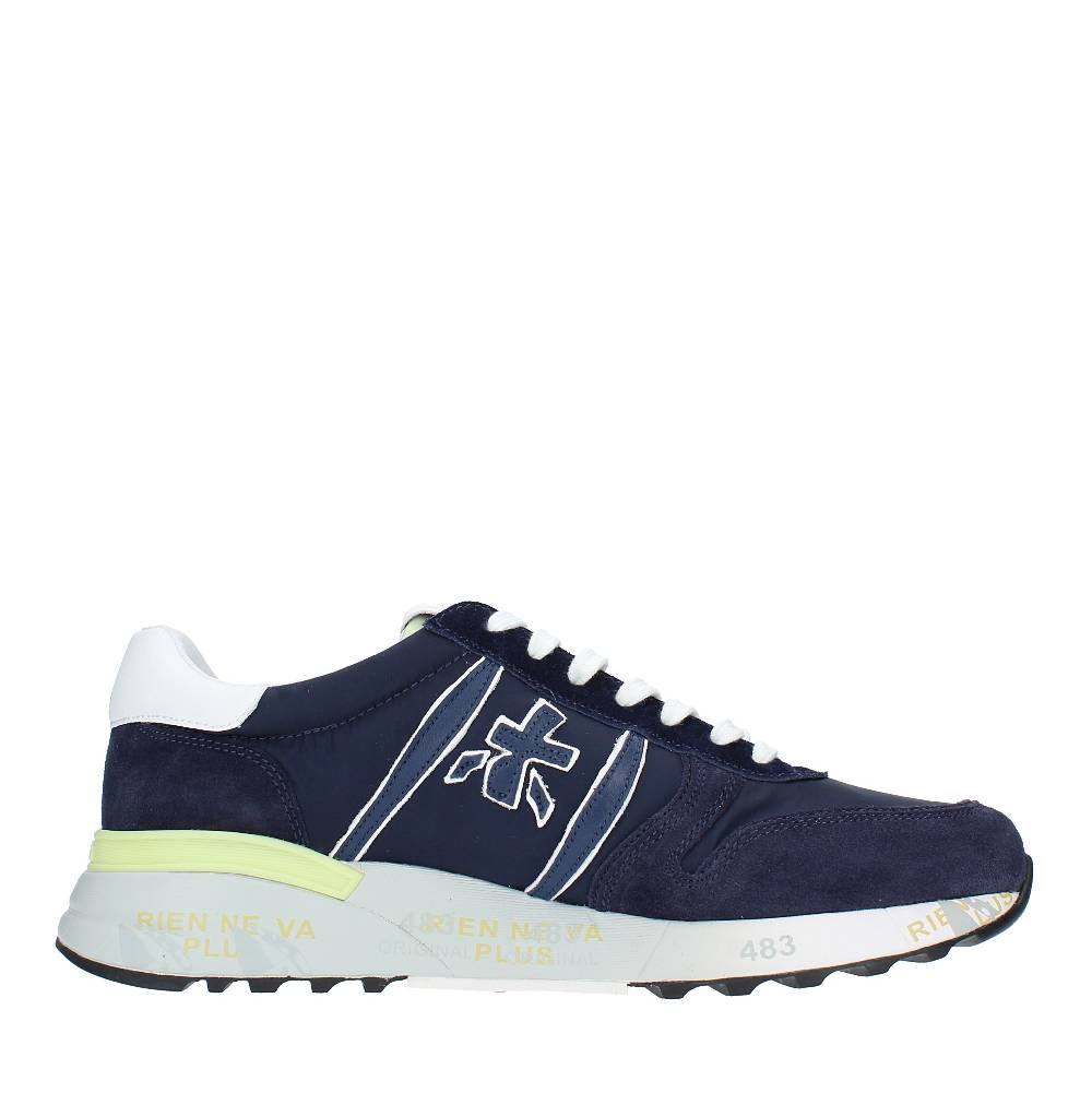 PREMIATA Sneakers in pelle, camoscio e tessuto Sottocosto