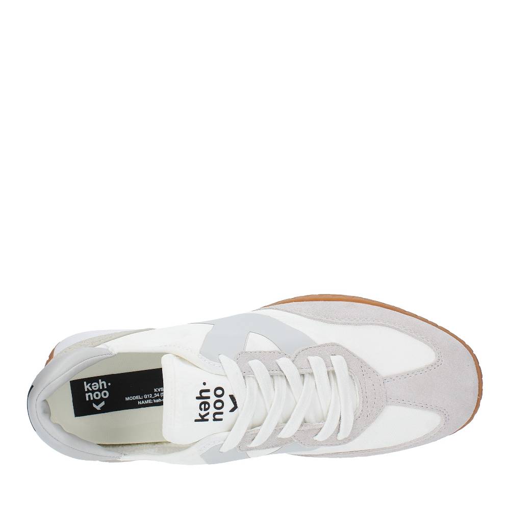 KEH NOO Sneakers in camoscio tessuto e gomma Vendita Calda