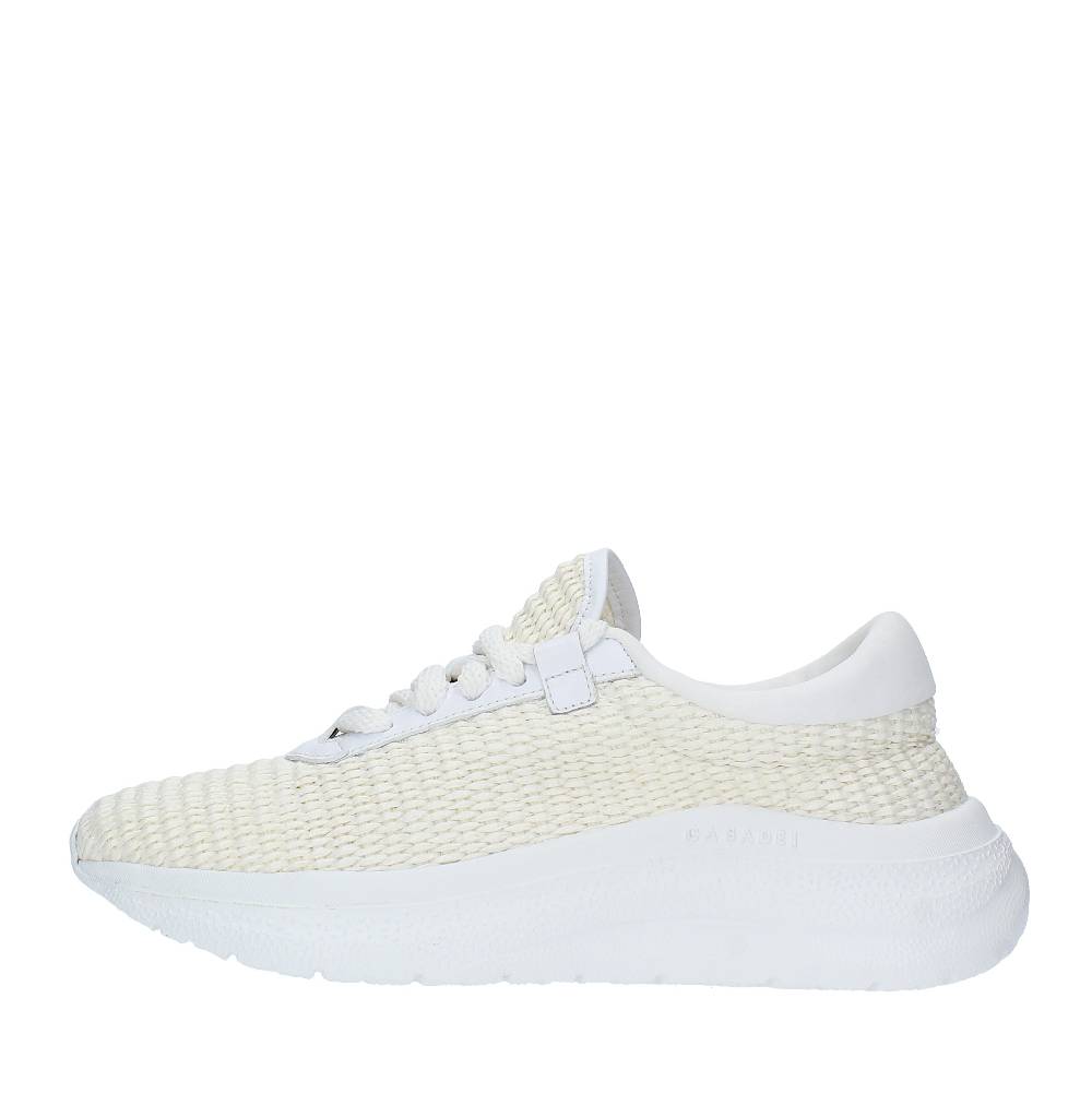 CASADEI Sneakers CASADEI modello MIA in pelle e rafia