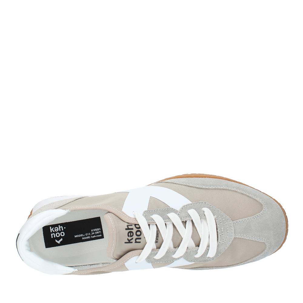 KEH NOO Sneakers in camoscio tessuto e gomma Prezzo di fabbrica