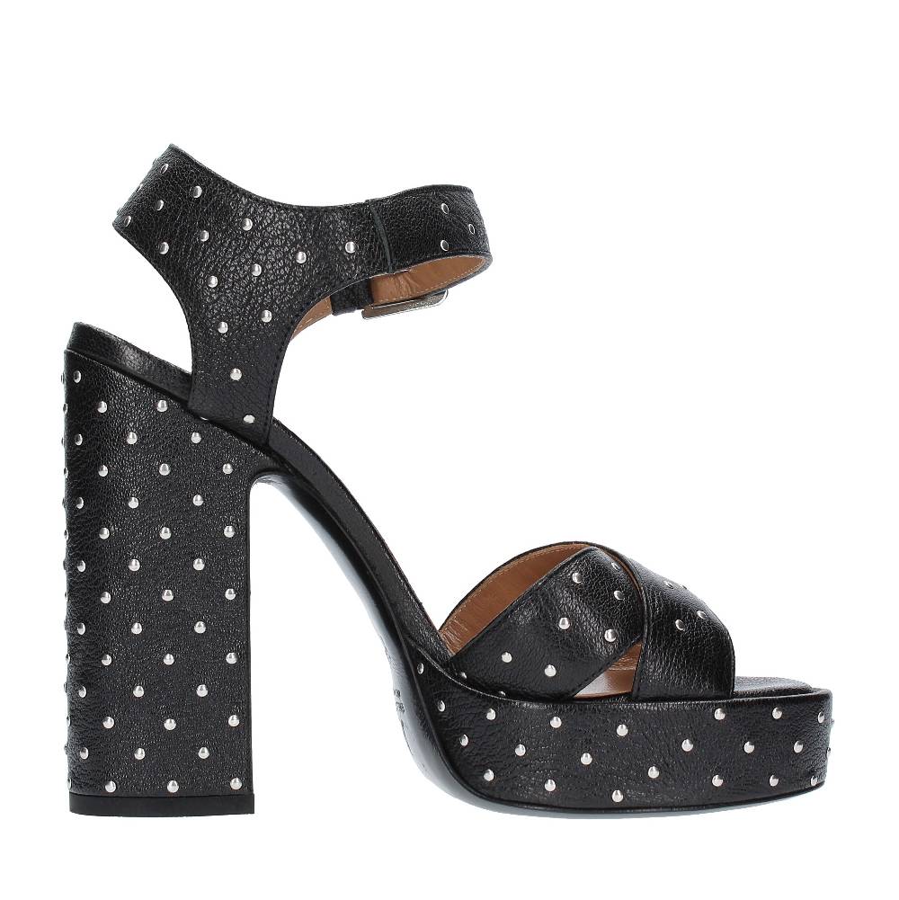 LAURENCE DACADE Sandali in pelle e borchie Offerta San Valentino