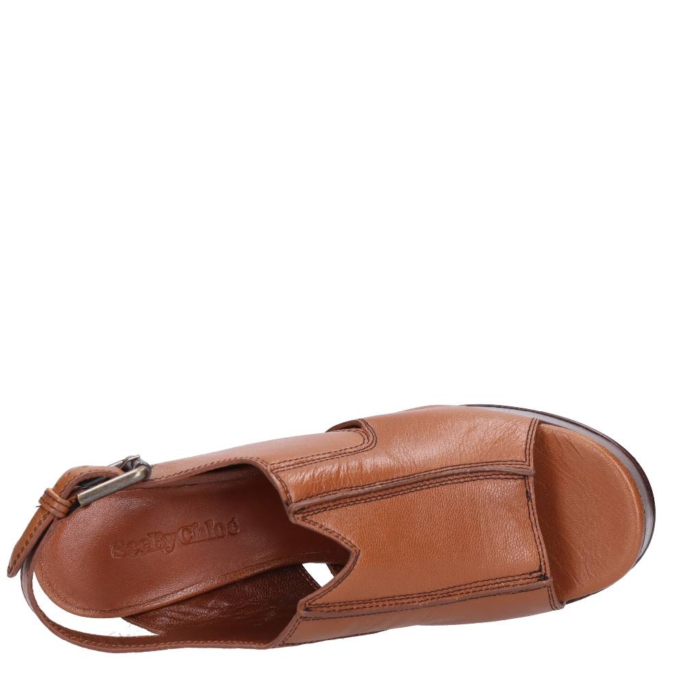 SEE BY CHLOE Sandali in pelle Offerte speciali