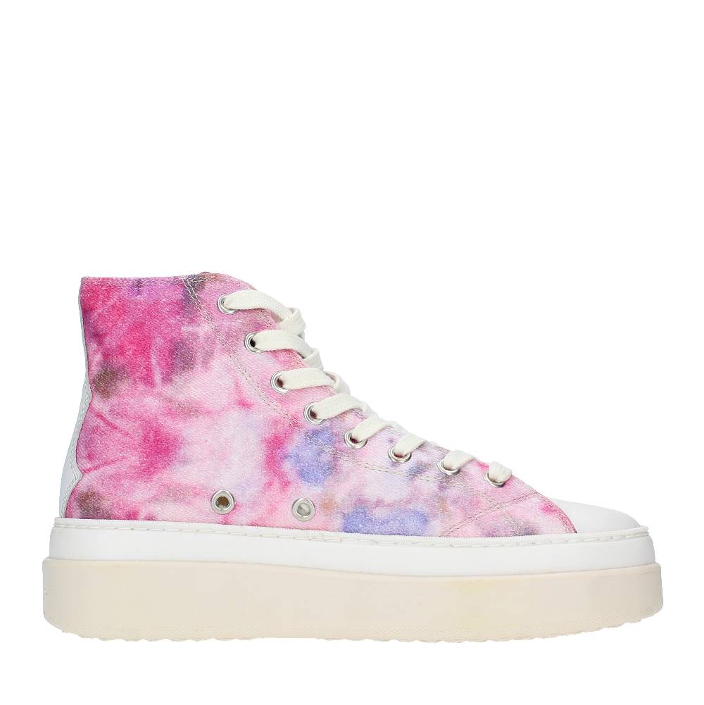 ISABEL MARANT Sneakers alta in tessuto Ritorno libero