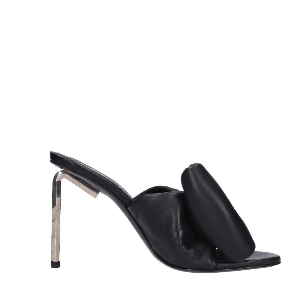 OFF-WHITE Sandali mules in pelle Fino al 55% di sconto