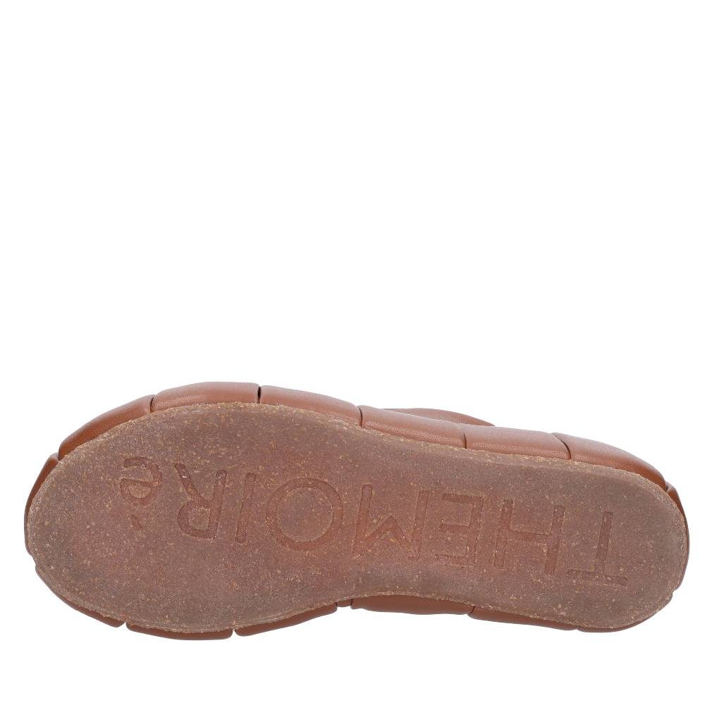 THEMOIRE Mules con zeppa in tessuto vegano Super sconto