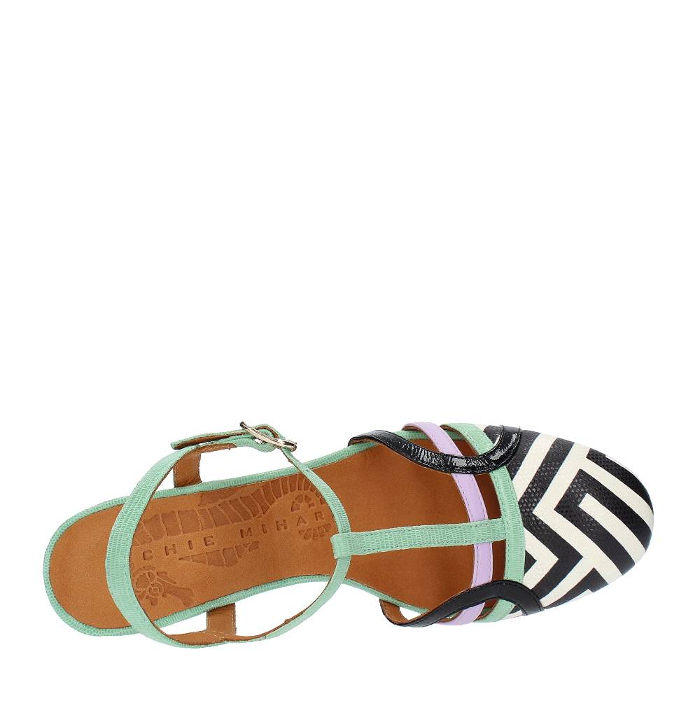 CHIE MIHARA Décolleté slingback modello FENDY in pelle Affare Del Giorno