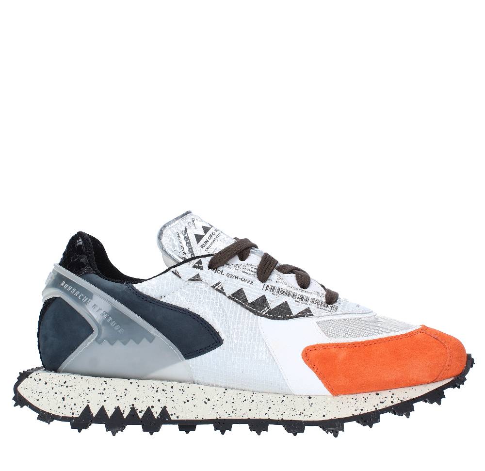 RUN OF Sneakers modello 40038 RUN OF in pelle camoscio e tessuto Negozio