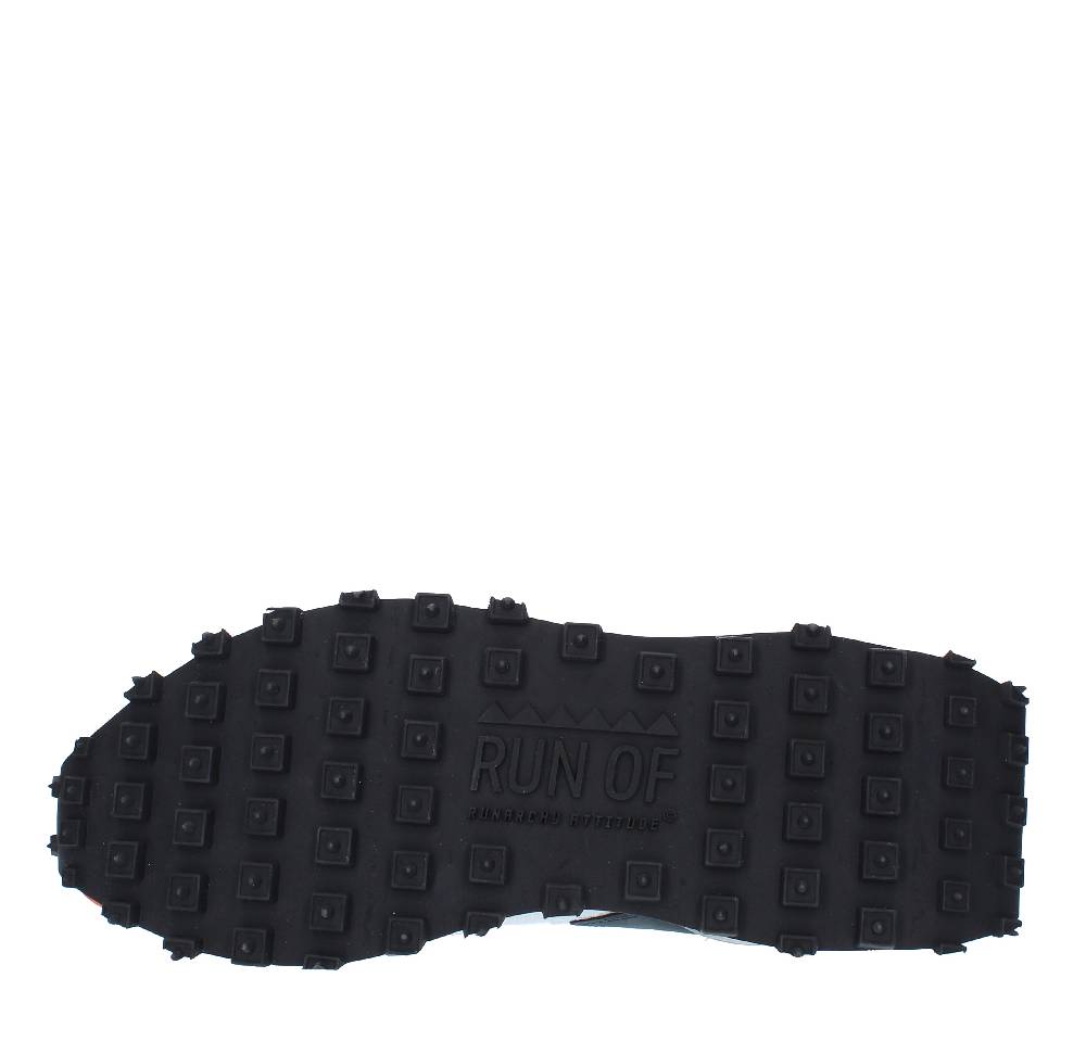 RUN OF Sneakers modello 40038 RUN OF in pelle camoscio e tessuto Negozio