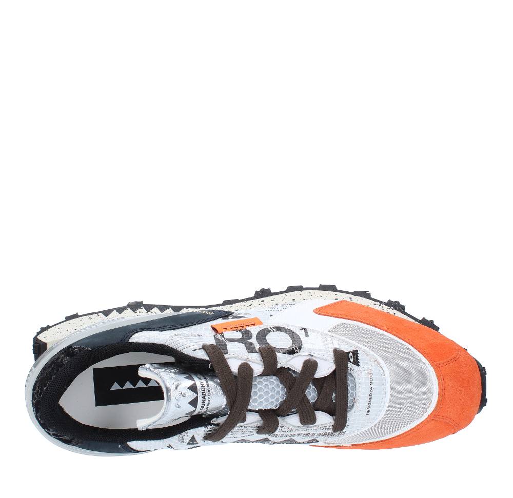 RUN OF Sneakers modello 40038 RUN OF in pelle camoscio e tessuto Negozio