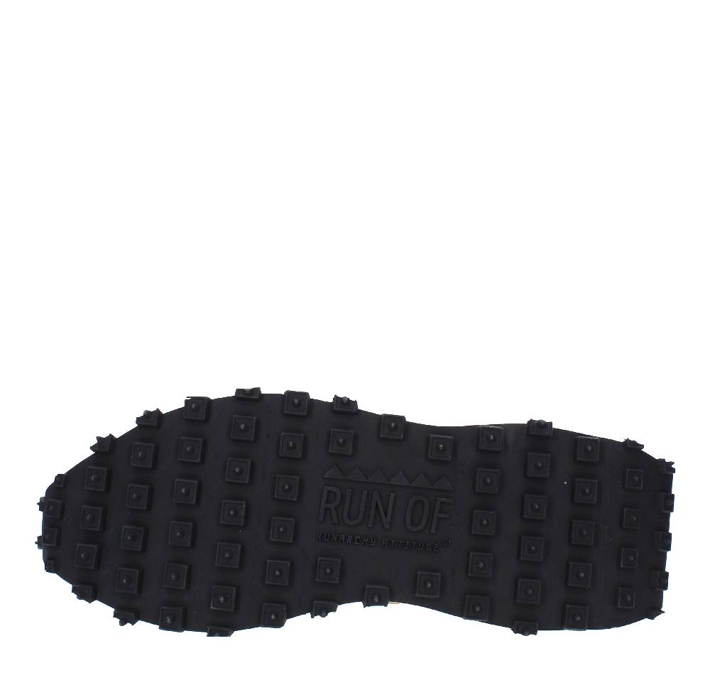 RUN OF Sneakers modello 40038 RUN OF in pelle camoscio e tessuto In Saldo