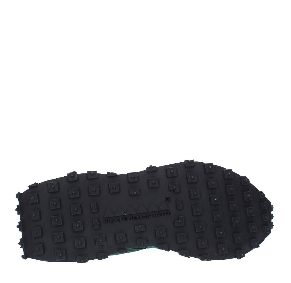 RUN OF Sneakers modello 40282 RUN OF in pelle camoscio e tessuto Nuova
