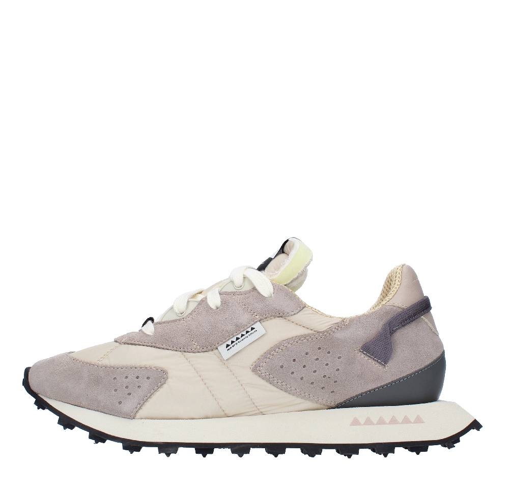 RUN OF Sneakers modello 40282 RUN OF in pelle camoscio e tessuto Moda