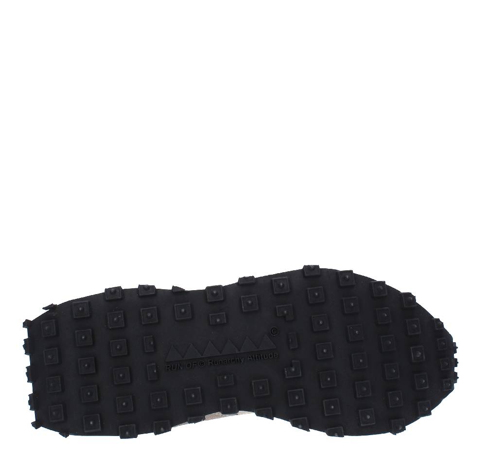 RUN OF Sneakers modello 40282 RUN OF in pelle camoscio e tessuto Moda