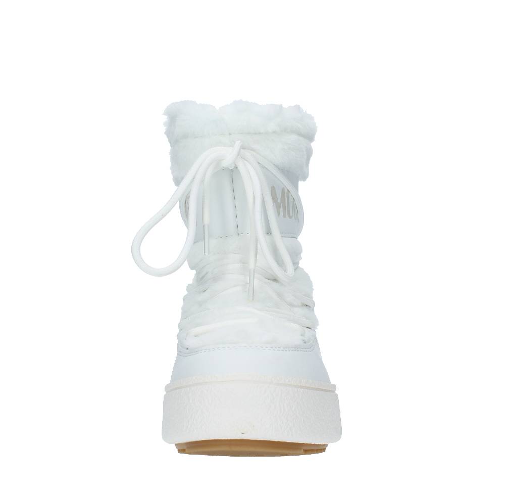 MOON BOOT Stivaletti da neve modello LTRACK FAUX FUR MOON BOOT in ecopelliccia e nylon tecnico idrorepellente Sconto di tempo limitato