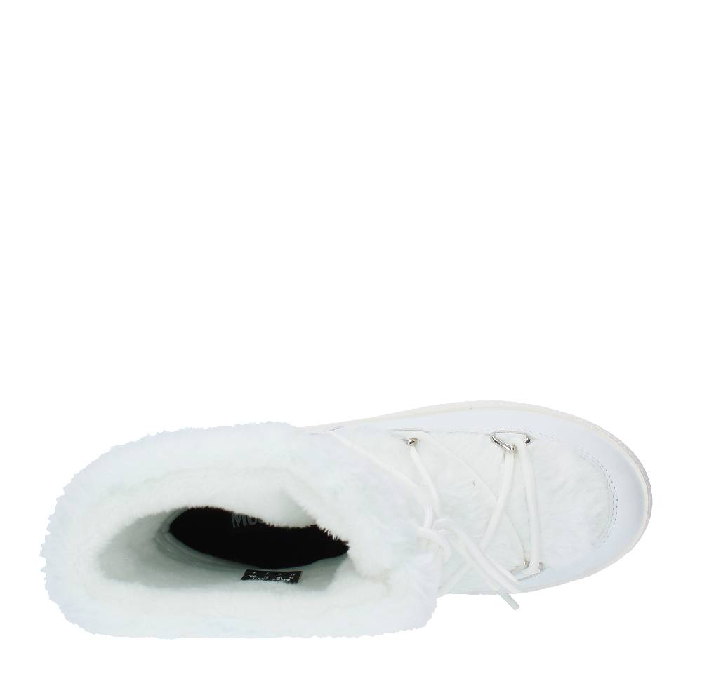 MOON BOOT Stivaletti da neve modello LTRACK FAUX FUR MOON BOOT in ecopelliccia e nylon tecnico idrorepellente Sconto di tempo limitato
