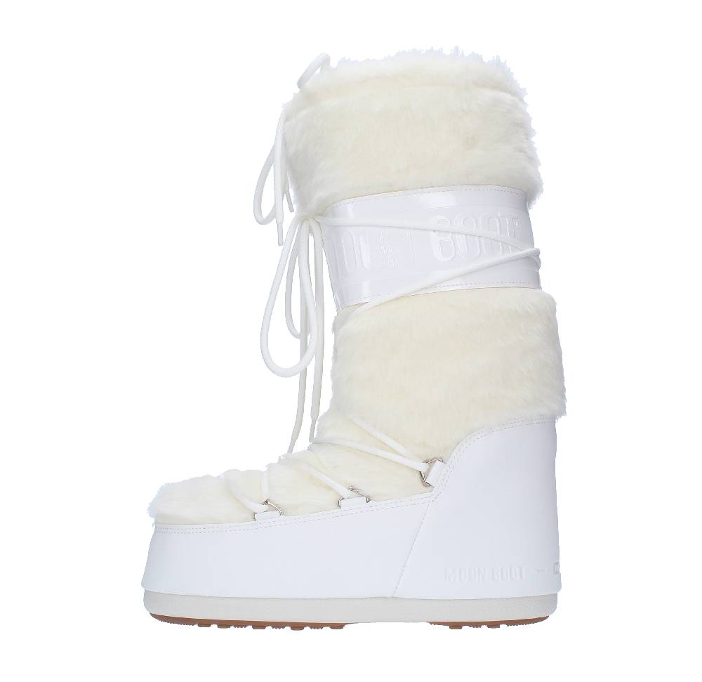 MOON BOOT Stivali da neve modello ICON FAUX FUR MOON BOOT in pelliccia sintetica Offerta natalizia