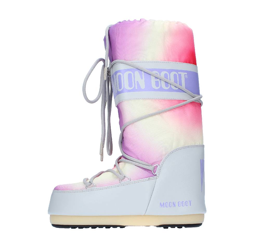 MOON BOOT Stivali da neve modello ICON TIE DYE MOON BOOT in nylon tecnico idrorepellente Offerta temporanea