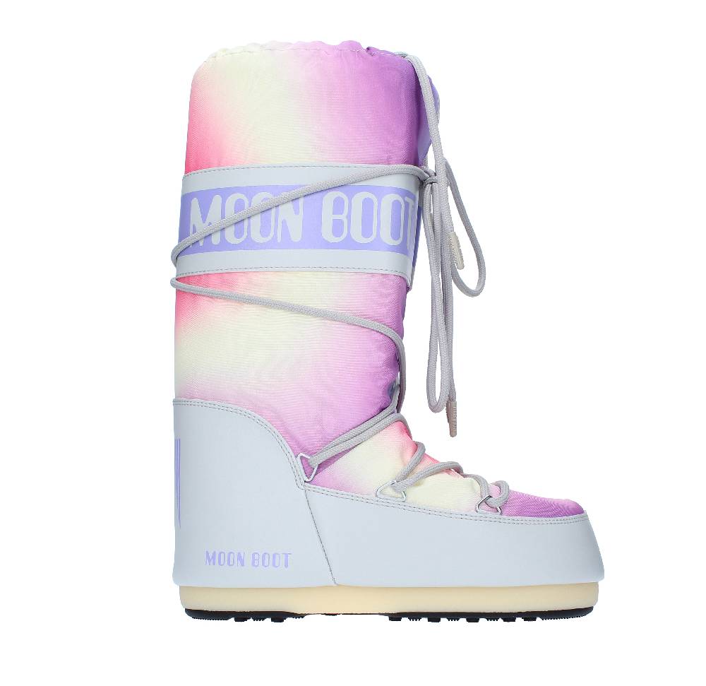 MOON BOOT Stivali da neve modello ICON TIE DYE MOON BOOT in nylon tecnico idrorepellente Offerta temporanea