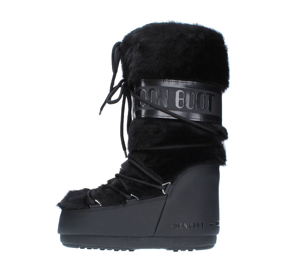 MOON BOOT Stivali da neve modello ICON FAUX FUR MOON BOOT in pelliccia sintetica Lightning offer