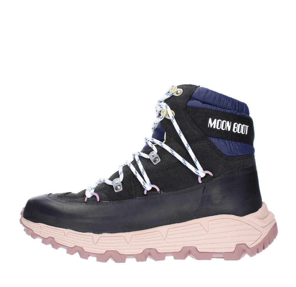 MOON BOOT Scarponcini modello TECH HIKER di MOON BOOT, in nabuk e pelle scamosciata idrorepellente Grandi sconti