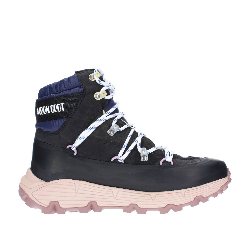 MOON BOOT Scarponcini modello TECH HIKER di MOON BOOT, in nabuk e pelle scamosciata idrorepellente Grandi sconti