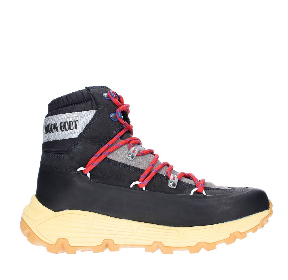 MOON BOOT Scarponcini modello TECH HIKER di MOON BOOT, in nabuk e pelle scamosciata idrorepellente Nuovi prodotti