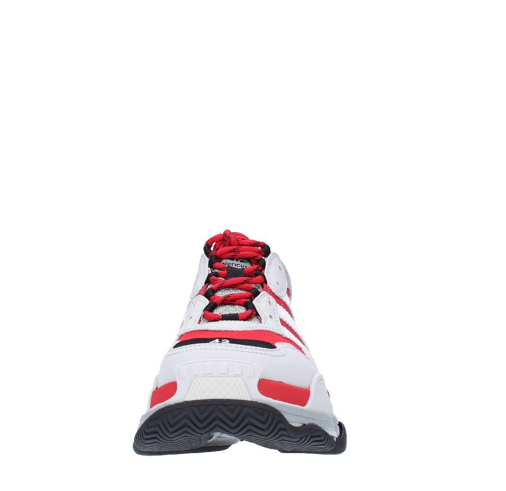 BALENCIAGA X ADIDAS Sneakers BALENCIAGA X ADIDAS TRIPLE S in doppia schiuma e mesh rosso, nero e grigio Liquidazione