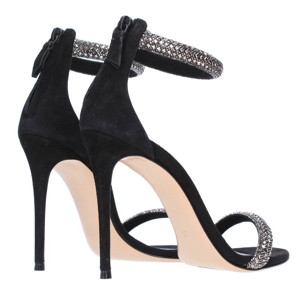 CASADEI Sandali CASEDEI SCARLET STRATOSPHERE in camoscio con decorazione di cristalli Offerte giornaliere