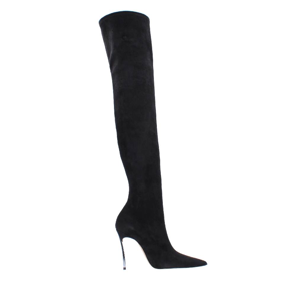 CASADEI Stivali Cuissard CASEDEI SUPER BLADE in camoscio Sconti VIP
