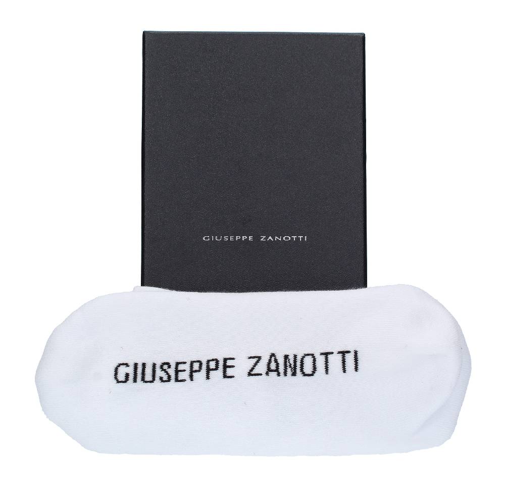 GIUSEPPE ZANOTTI Calzini in tessuto misto cotone bianco Prezzo basso