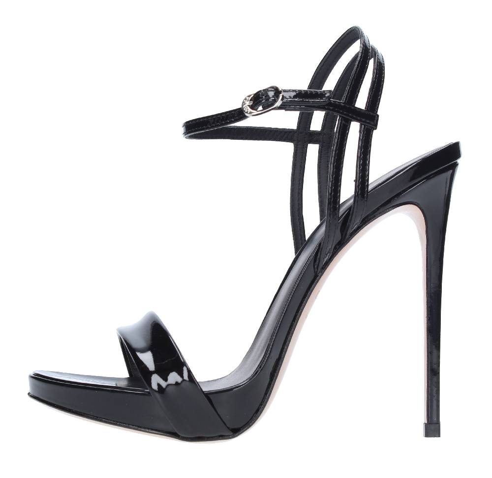 LE SILLA Sandali Gwen in pelle lucida Offerta settimanale
