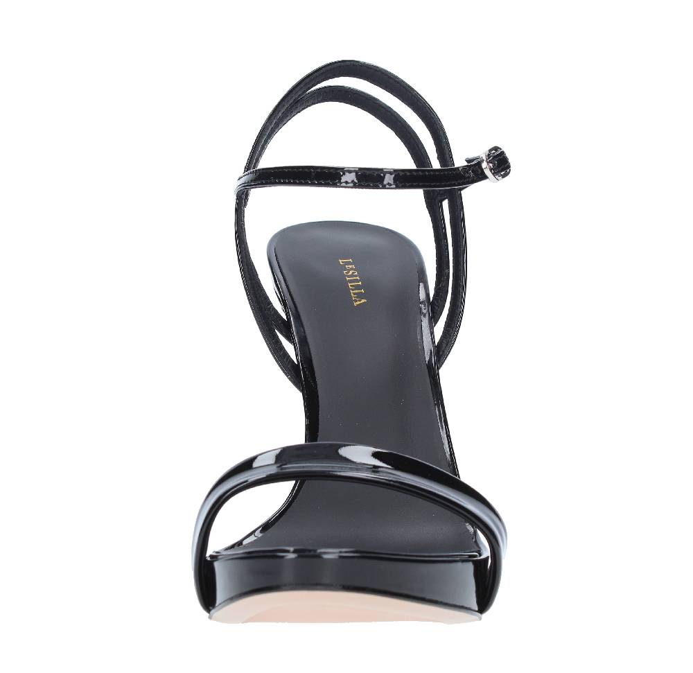 LE SILLA Sandali Gwen in pelle lucida Offerta settimanale