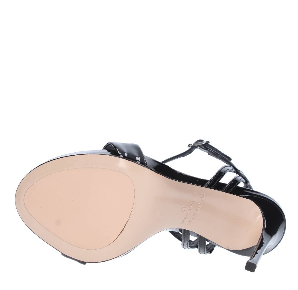 LE SILLA Sandali Gwen in pelle lucida Offerta settimanale