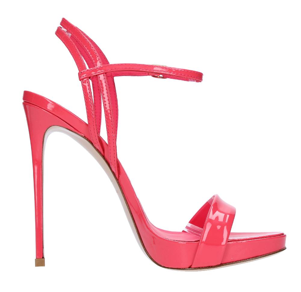 LE SILLA Sandali Gwen in pelle lucida Latest stili