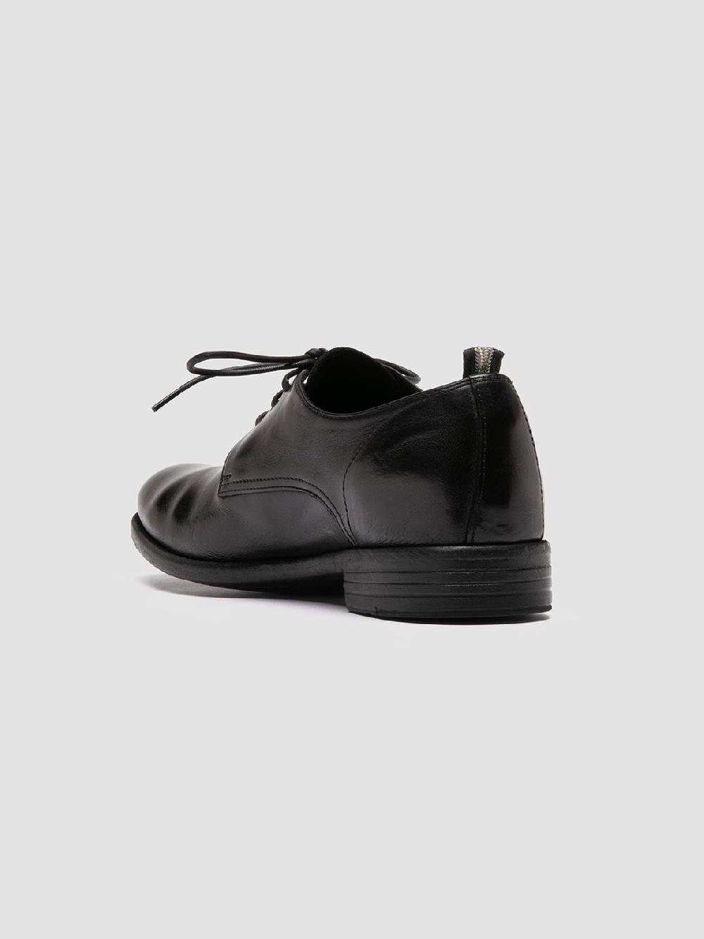 ﻿Officine Creative CALIXTE 064 Scarpe Derby in Pelle Nera In Vendita