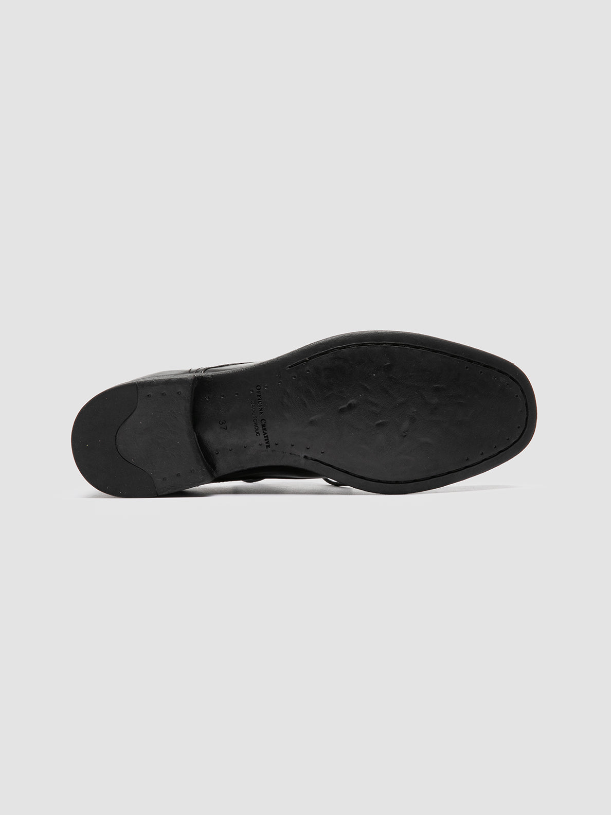 ﻿Officine Creative CALIXTE 064 Scarpe Derby in Pelle Nera In Vendita
