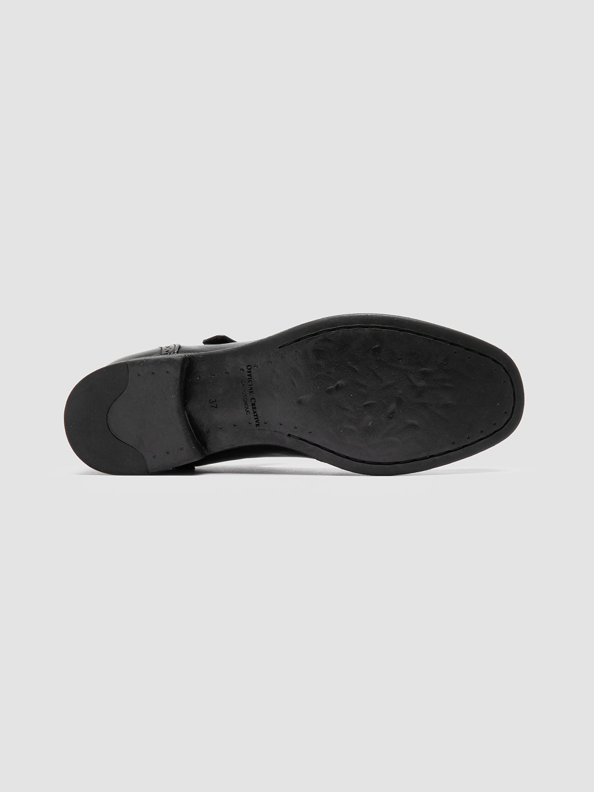 Officine Creative CALIXTE 066 Black Leather Maryjane Loafers Offerte