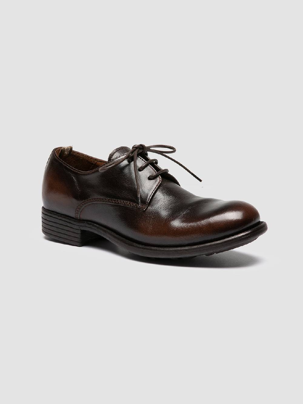 Officine Creative CALIXTE 068 Derby in Pelle Marrone Hotsell
