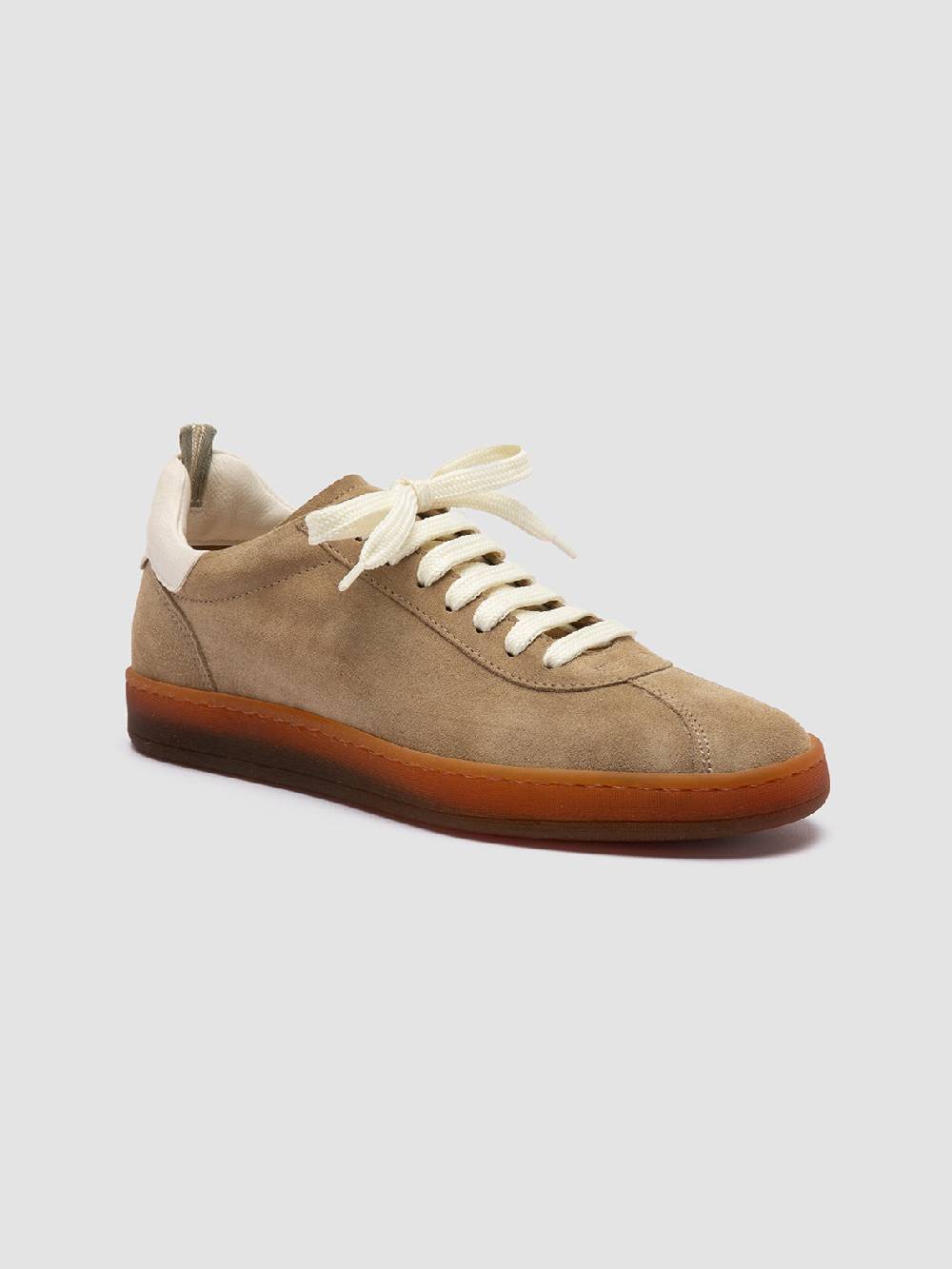 Officine Creative DESTINY 101 Sneakers Basse in Pelle e Camoscio Marrone I Più Venduti