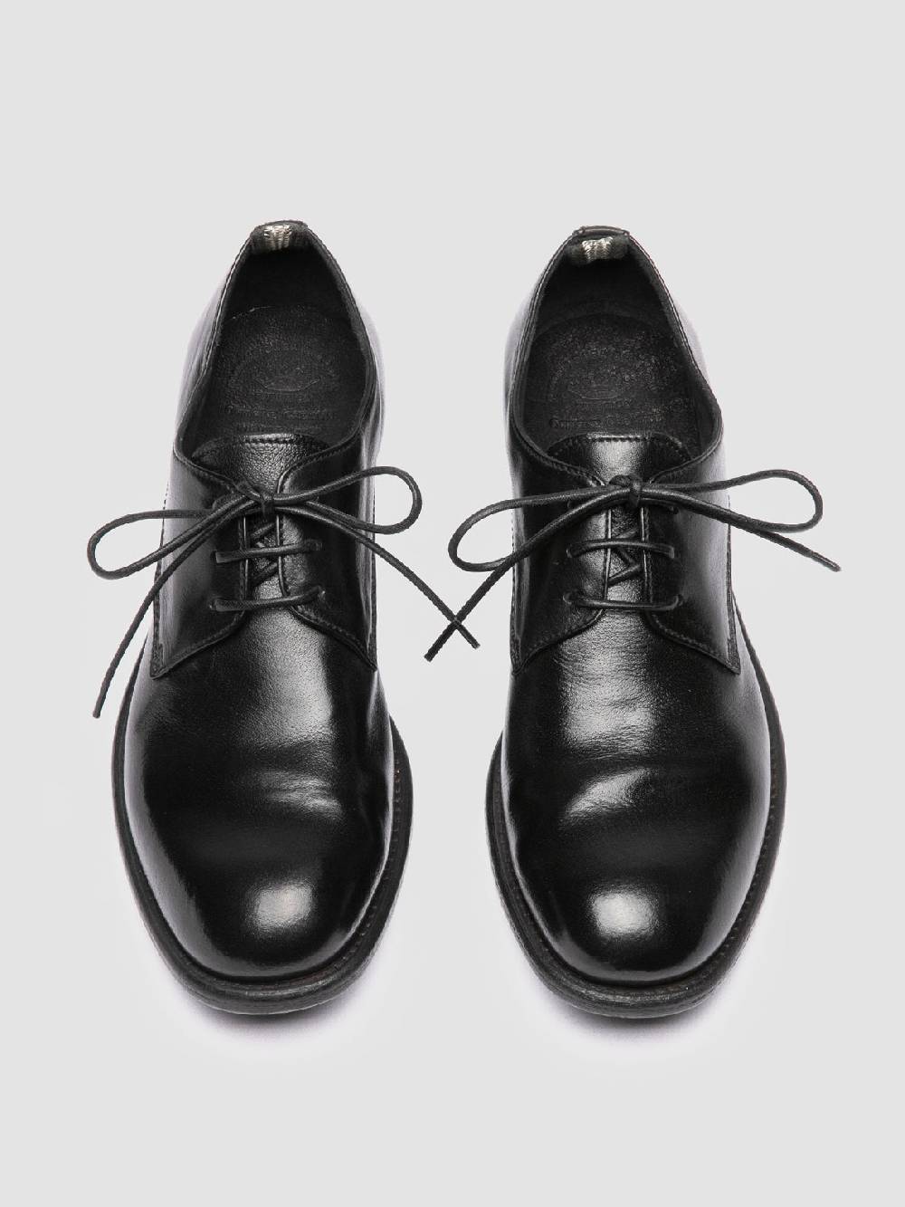 Officine Creative CALIXTE 068 Derby in Pelle Nera Negozio