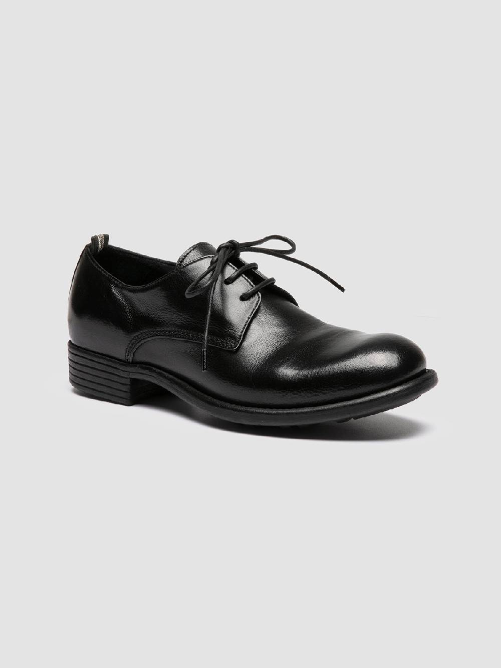 Officine Creative CALIXTE 068 Derby in Pelle Nera Negozio