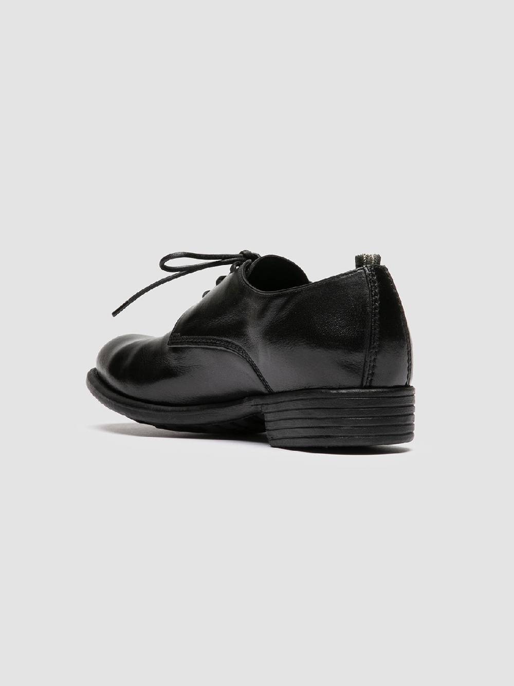 Officine Creative CALIXTE 068 Derby in Pelle Nera Negozio